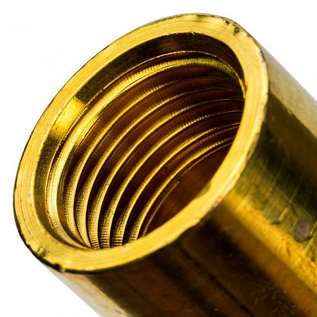 Удлинитель резьбовой латунный STOUT без покрытия 1/2&quot;x40мм ВН