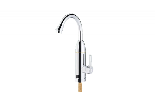 Смеситель-кран водонагреватель проточный UNIPUMP BEF-016-03, 3кВт (хром)