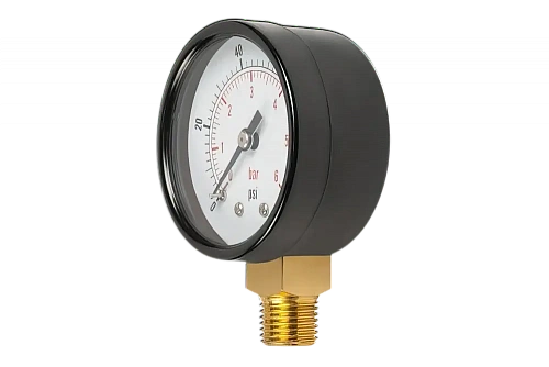 Манометр радиальный UNIPUMP Ø50-1/4&amp;quot;, 6 бар, вертикальное подключение