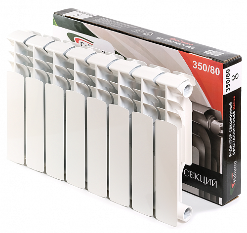 Радиатор биметаллический FALIANO Bi 350/80 A4 500x4 секций