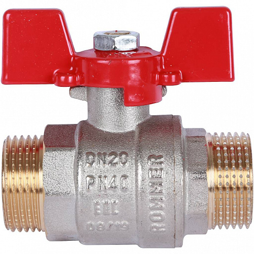 Кран шаровой ROMMER бабочка 3/4&amp;quot; НН