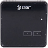 Регулятор комнатный STOUT беспроводной R-8z, черный, 230 B