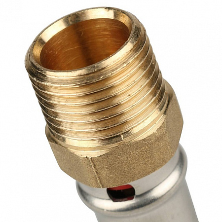 МП Муфта резьбовая пресс для металлопласта STOUT Ø16х1/2&quot; Н