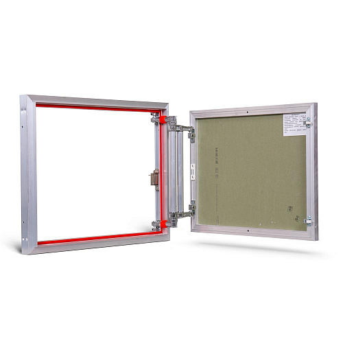 Люк под плитку АЛЮМИНИЕВЫЙ (НАЖИМНОЙ) ПРАКТИКА ETP 60x50