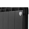 Радиатор алюминиевый ROYAL THERMO BILINER ALUM NOIR SABLE 500x6 секций, черный