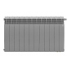 Радиатор биметаллический ROYAL THERMO BILINER SILVER SATIN VDR 500x12 секций, серый (НС-1309747)