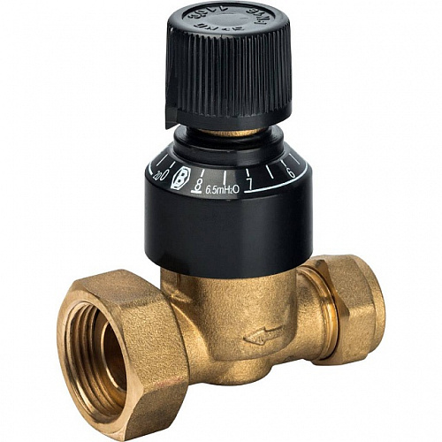 НСУ Насосно-смесительный узел теплого пола STOUT с насосом 1&amp;quot;, UPSO, клапан 30-60°C, байпас-ж, 130мм