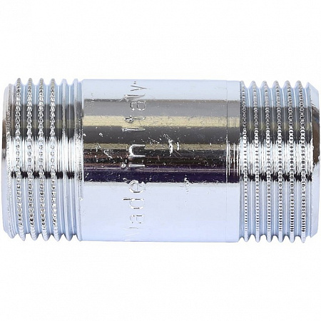 Бочонок резьбовой латунный STOUT хром 3/4&quot;x50мм