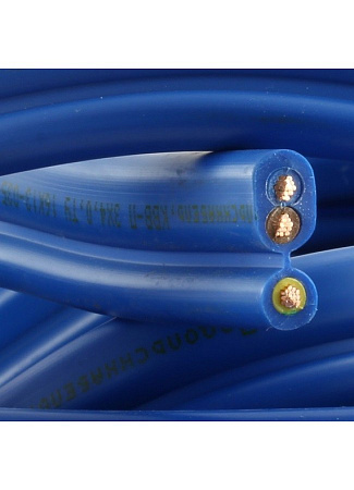 Кабель водопогружной плоский (синий) UNIPUMP КВВ-п 3х1,5 (бухта 50 м)