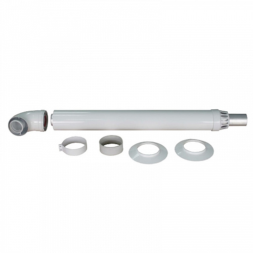 Комплект коаксиального дымохода ARDERIA Ø60/100н, 1,0м