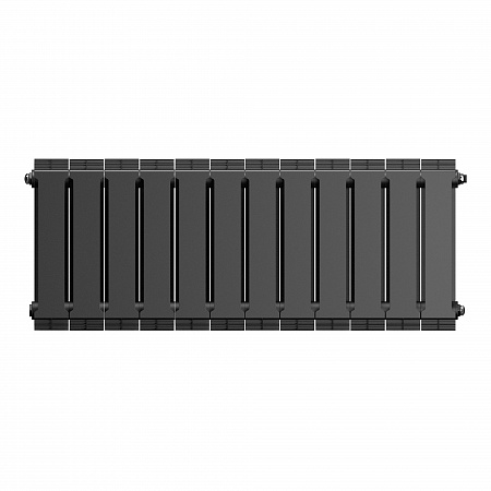 Радиатор биметаллический ROYAL THERMO PIANOFORTE NOIR SABLE 300x12 секций, чёрный (НС-1346057)