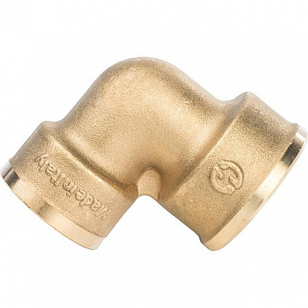Угол резьбовой латунный STOUT без покрытия 1&quot;x3/4&quot; В