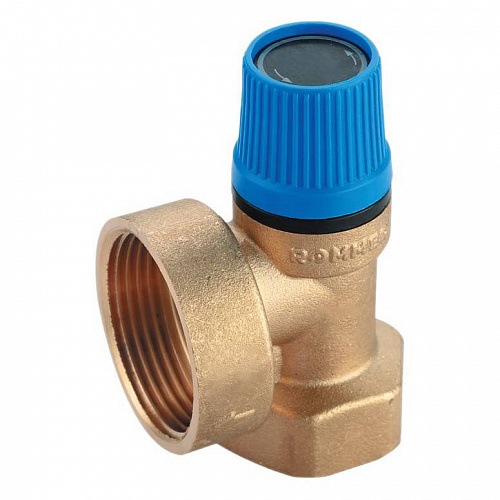 Предохранительный клапан для систем водоснабжения 6 бар 1/2 x3/4 ROMMER