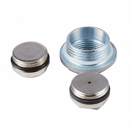 Комплект для монтажа радиаторов ROYAL THERMO 3/4'' без кронштейнов, серебристый (НС-1156765)