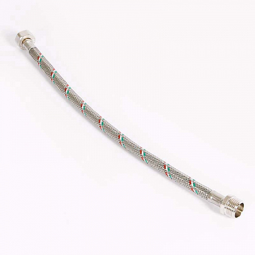 Гибкая подводка UNI-FITT ВН 1/2&amp;quot;, 40 см, DN 8, оплётка из нерж. стали