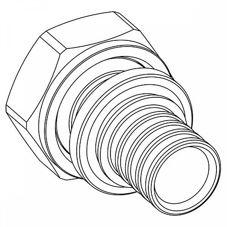 СА Муфта с накидной гайкой евроконус аксиальная REHAU RAUTITAN MX Ø20х3/4&quot;