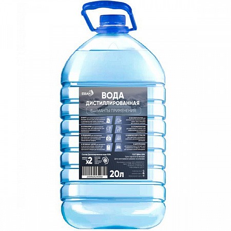 Дистиллированная вода ESSAN WATER для систем отопления, 10 л