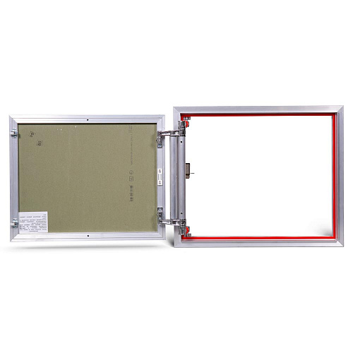 Люк под плитку АЛЮМИНИЕВЫЙ (НАЖИМНОЙ) ПРАКТИКА ETP 60x50