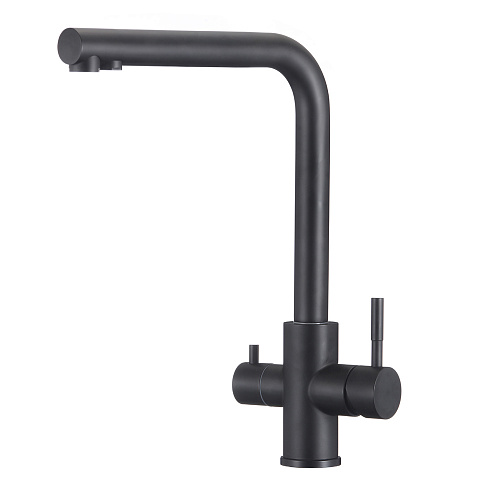 Смеситель для кухни под фильтр OLIVE'S BALEAR 13450BLB нержавеющая сталь, нержавеющая сталь, уп. (8