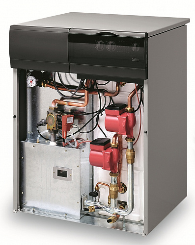 Котел газовый напольный BAXI SLIM 2.300 Fi , 30 кВт, двухконтурный, закрытая камера