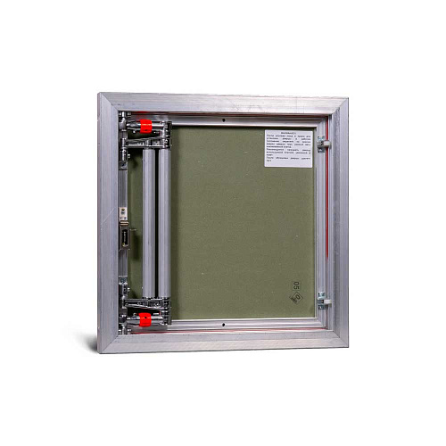 Люк под плитку АЛЮМИНИЕВЫЙ (НАЖИМНОЙ) ПРАКТИКА ETP 50x50