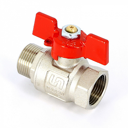 Кран шаровой с американкой UNI-FITT ETALON бабочка 3/4&amp;quot;