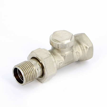 Вентиль обратный UNI-FITT THERMO ВН 1/2&quot; с разъемным соединением, никелир.