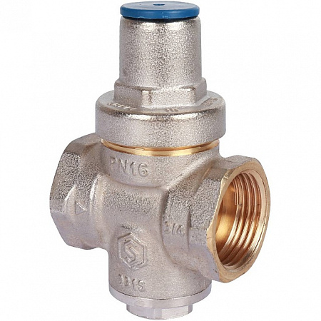 Редуктор давления STOUT PN16 вн/вн 3/4&quot; без подкл. манометра