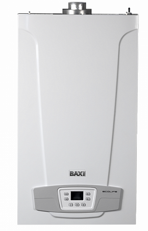 Котел газовый настенный BAXI ECO LIFE 24F, двухконтурный, закрытая камера