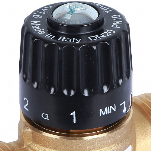 Клапан трехходовой термостатический смесительный STOUT для ситем отопления и ГВС 1&amp;quot; Н