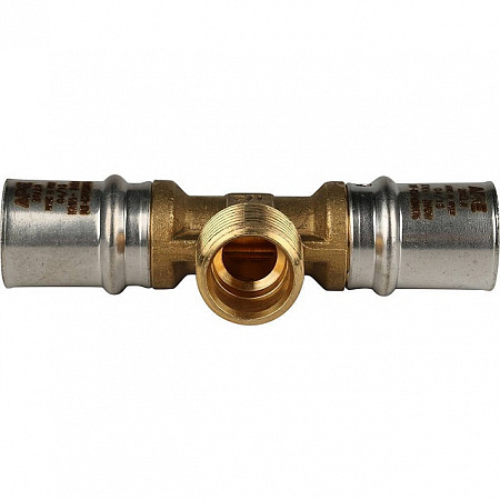 МП Тройник резьбовой пресс для металлопласта STOUT Ø20х1/2&quot;х20 Н