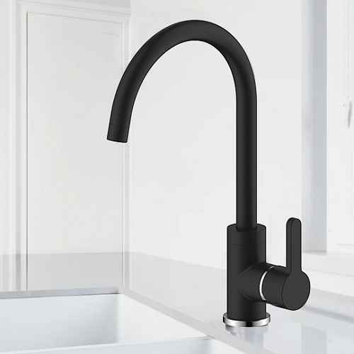 Смеситель для кухни OLIVE'S TORRES 17430TRB черный, латунь, упак (10 шт)