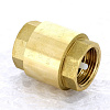 Обратный клапан пружинный, латунный UNI-FITT YORK (с пластиковым седлом) 1&amp;quot; ВВ