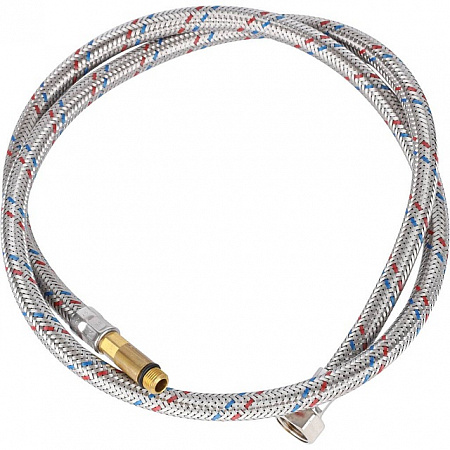 Гибкая подводка для смесителей STOUT нерж.сталь М10*35-3/8&quot;-120 см, пара