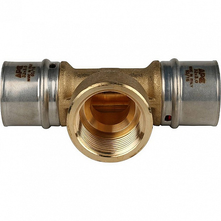 МП Тройник резьбовой пресс для металлопласта STOUT Ø32х1&quot;х32 В