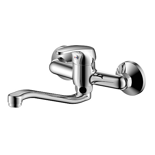 Смеситель для кухни настенный OLIVE'S AVILA 02410AV хром, латунь, упак (10 шт)