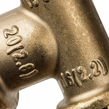 СА Тройник переходной аксиальный для сшитого полиэтилена STOUT латунный Ø16х20х16 (10/60)