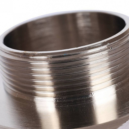 Ниппель переходной резьбовой латунный STOUT никель 3&quot;x2&quot; Н