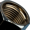 Кран шаровой потребительный STOUT МИНИ флажок 3/8&amp;quot; ВН, никель
