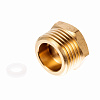 Переходник кран-подводка ГЕЙЗЕР 1/4&amp;quot;х1/2&amp;quot; вн.-нар. на металлизированную подводку