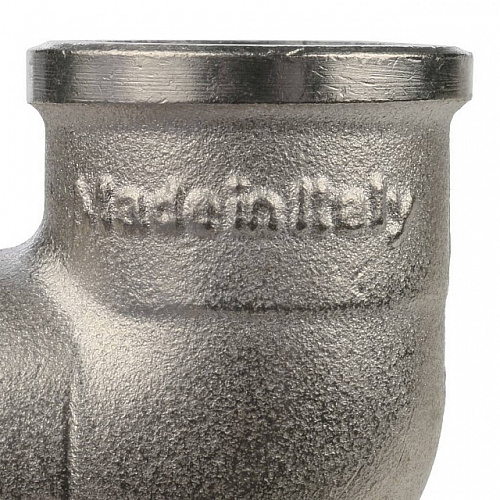 Угол резьбовой латунный STOUT никель 1/2&amp;quot; В