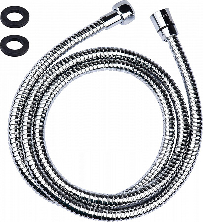 Шланг для душа металлический ESSAN (KEBBI) RELAXA хром 125 см, 1/2&quot;х1/2&quot; гайка-гайка (40)