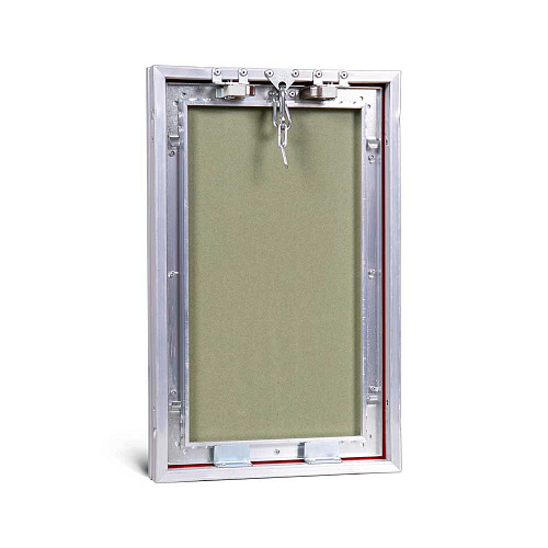Люк потайной АЛЮМИНИЕВЫЙ со съемной дверцей (НАЖИМНОЙ) ПРАКТИКА &amp;quot;КОНТУР&amp;quot; КР 25x40