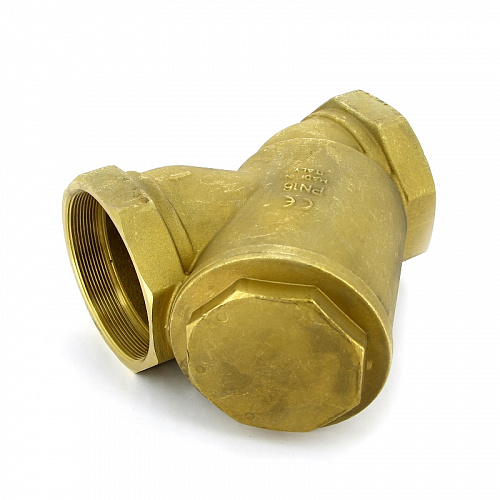 ФГО Фильтр косой грубой очистки ITAP латунный ART 192 4&amp;quot;, 500 мкр, желтый (1920400)