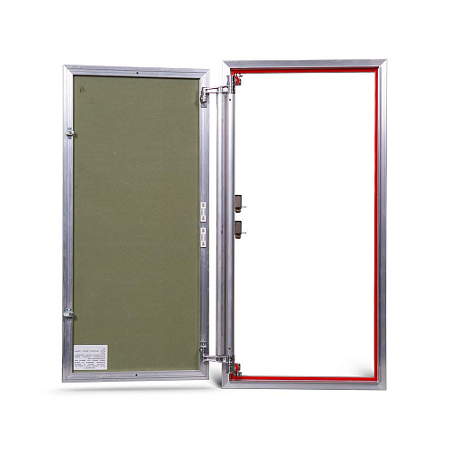 Люк под плитку АЛЮМИНИЕВЫЙ (НАЖИМНОЙ) ПРАКТИКА ETP 50x100