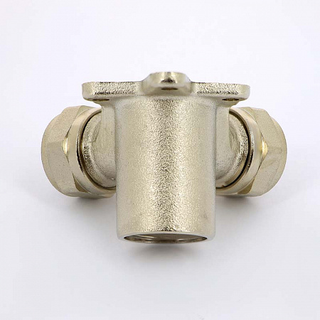 МЦ Водорозетка проходная цанга для металлопласта UNI-FITT Ø16х1/2&quot; В