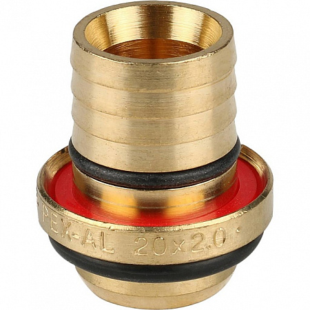 МЦ Тройник резьбовой цанга для металлопласта STOUT Ø20х1/2&quot;х20 В