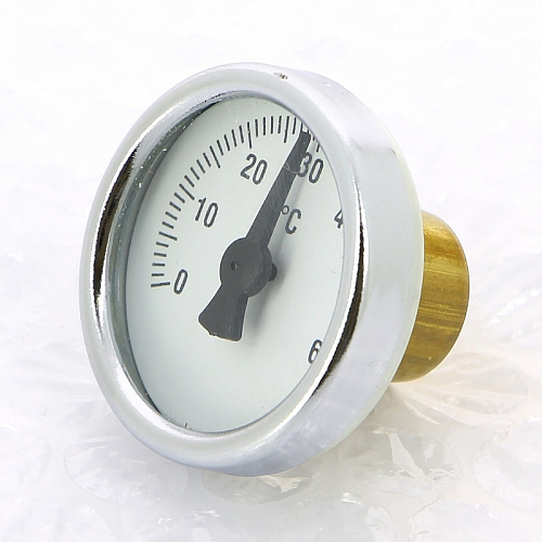 Термометр биметаллический погружной UNI-FITT Ø33-1/2&amp;quot;, +80°C
