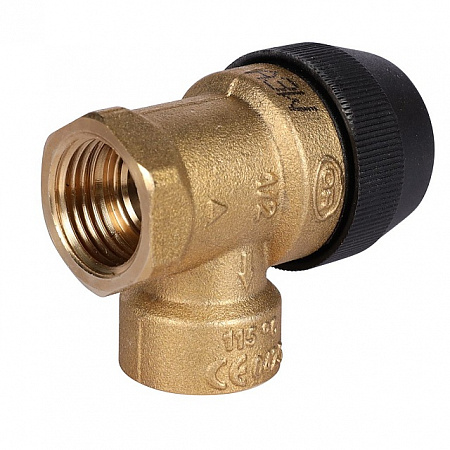 Клапан предохранительный для отопления STOUT 1/2&quot;x1/2&quot; (6 бар) (487.160)