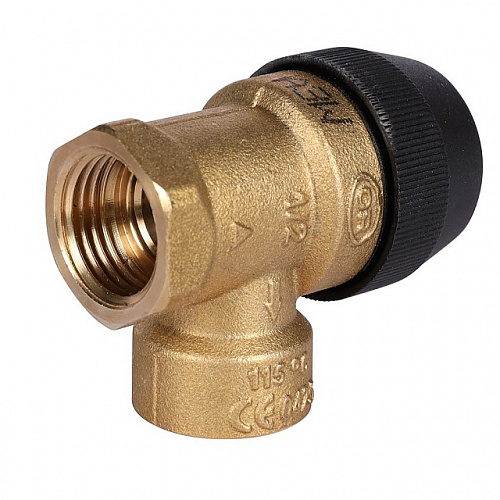 Клапан предохранительный для отопления STOUT 1/2&amp;quot;x1/2&amp;quot; (6 бар) (487.160)
